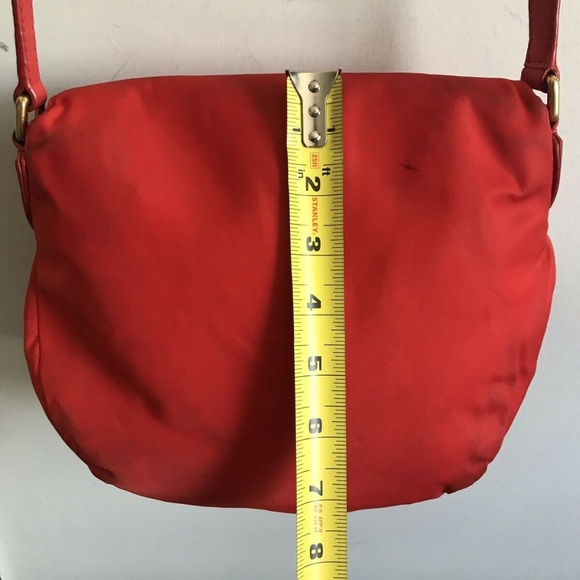 MARC JACOBS Bright Red Small Nylon Crossbody - Picture 3 of 8